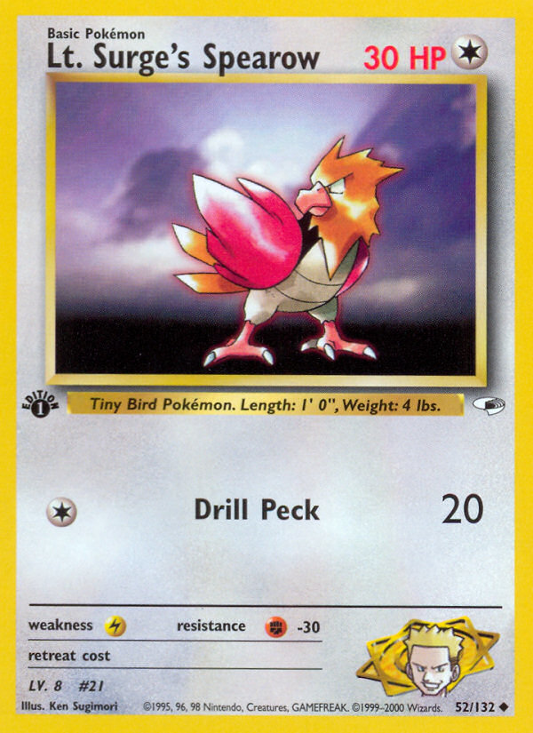 Lt. Surge's Spearow - MoxLand - MoxLand