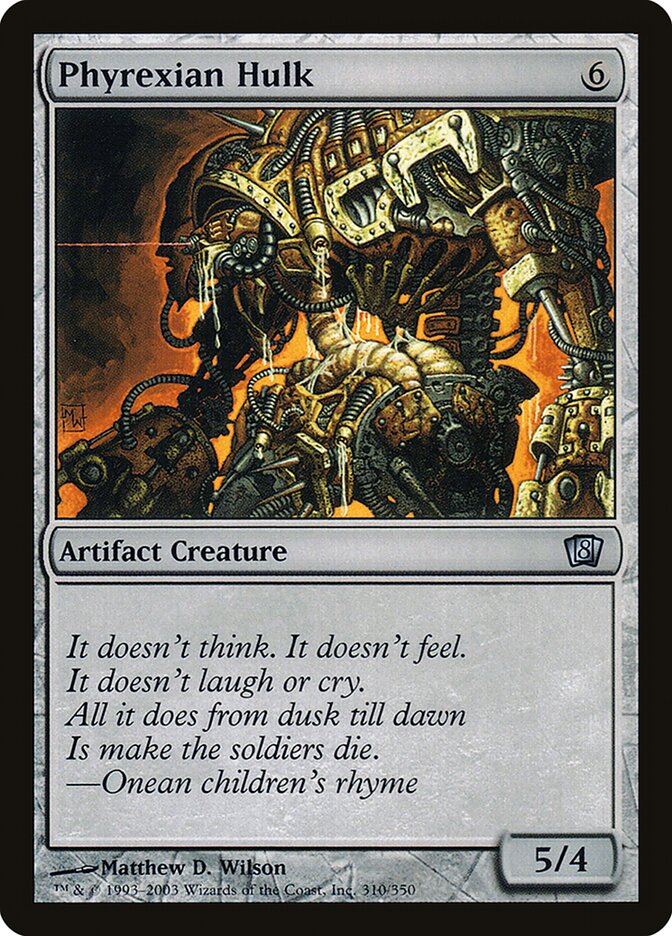 Brutamontes Phyrexiano / Phyrexian Hulk - Magic: The Gathering - MoxLand