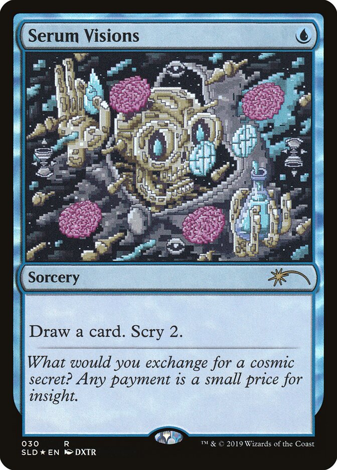 Visões do Soro / Serum Visions - Magic: The Gathering - MoxLand