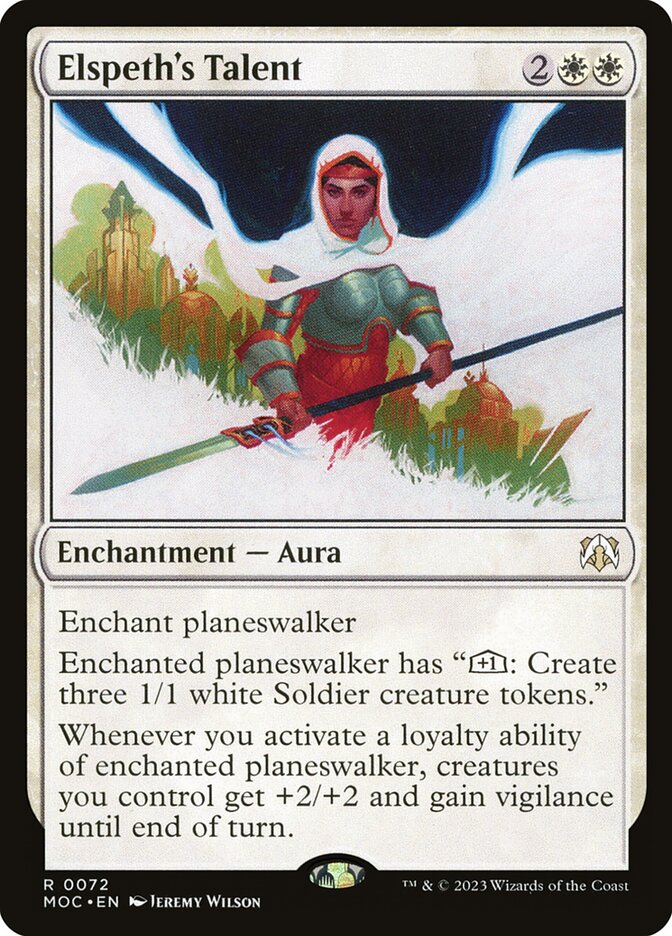 Talento de Elspeth / Elspeth's Talent - Magic: The Gathering - MoxLand