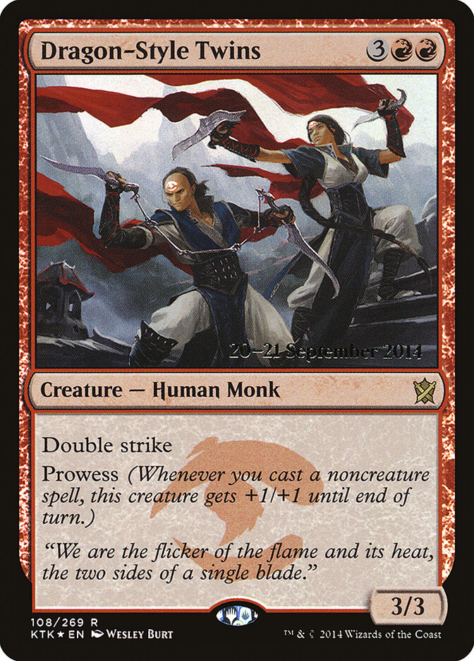 Gêmeos do Estilo do Dragão / Dragon-Style Twins - Magic: The Gathering - MoxLand