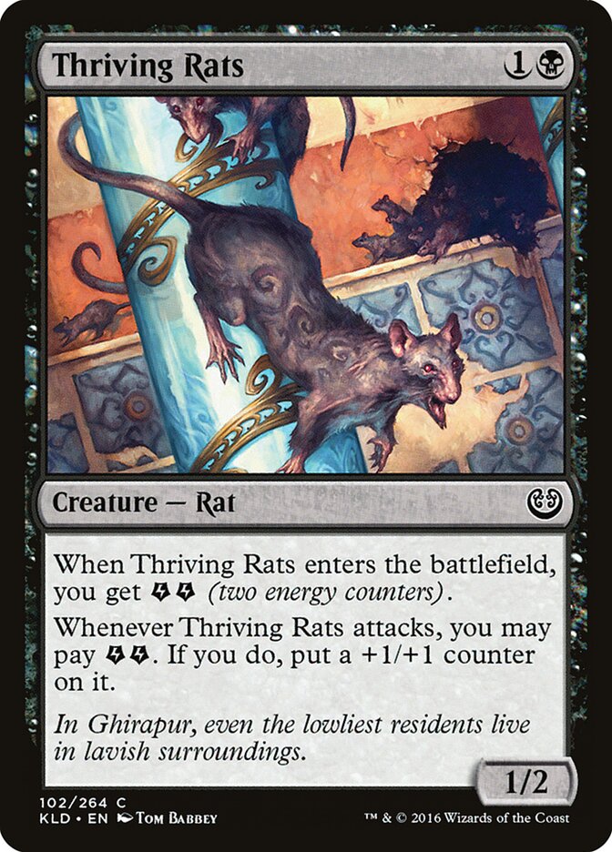 Ratos Vigorosos / Thriving Rats - Magic: The Gathering - MoxLand