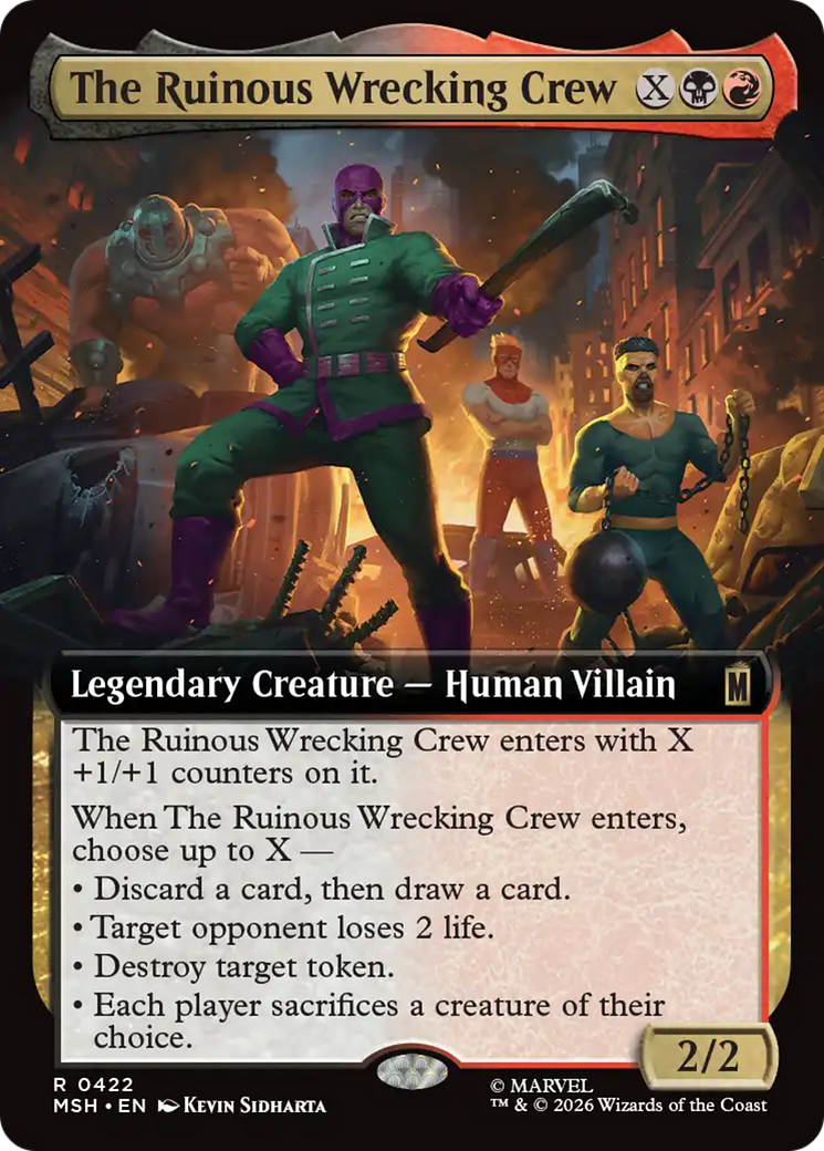 The Ruinous Wrecking Crew - Magic: The Gathering - MoxLand