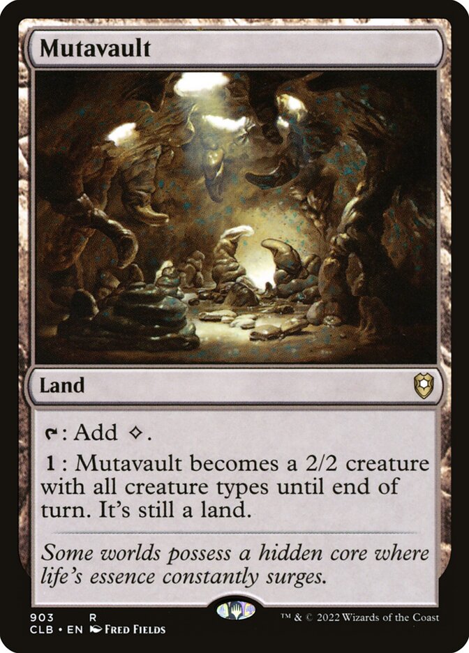 Caverna Mutável / Mutavault - Magic: The Gathering - MoxLand