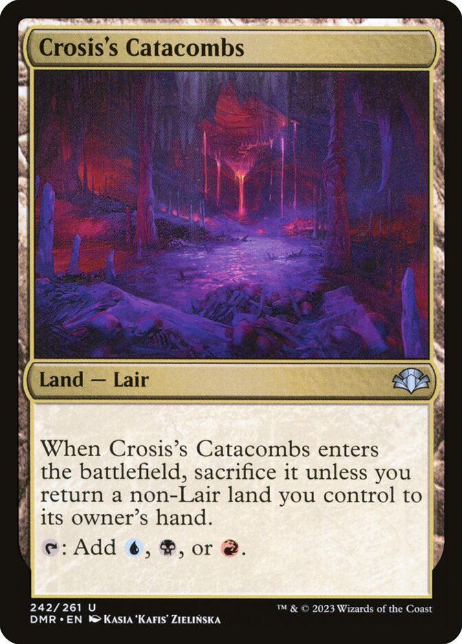 Catacumba de Crosis / Crosis's Catacombs - Magic: The Gathering - MoxLand