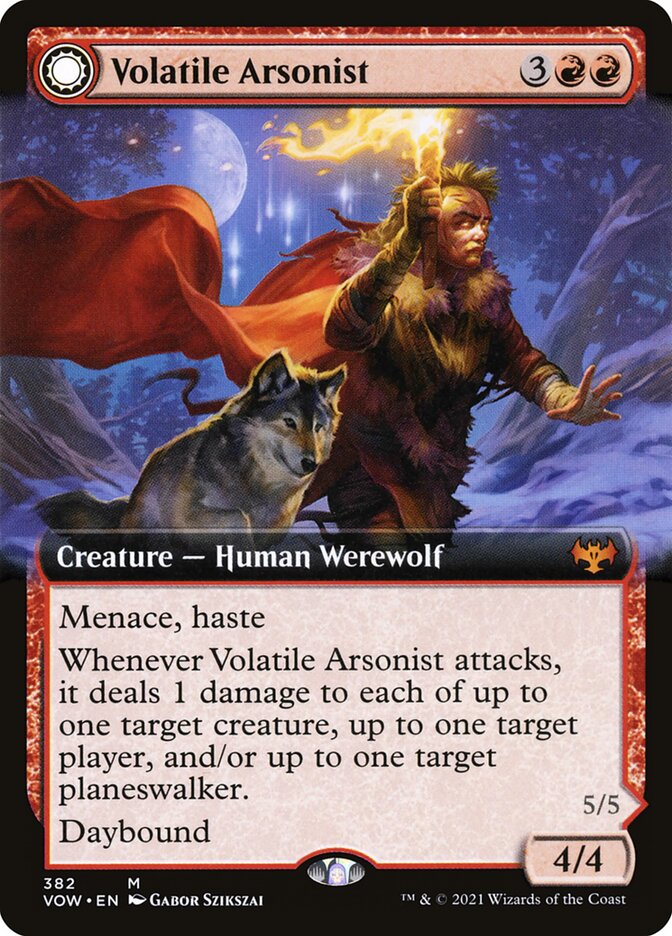 Incendiário Volátil / Volatile Arsonist - Magic: The Gathering - MoxLand