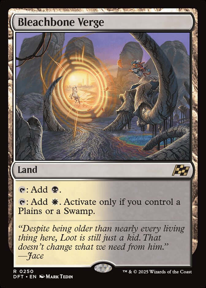 Limiar de Ossobranco / Bleachbone Verge - Magic: The Gathering - MoxLand