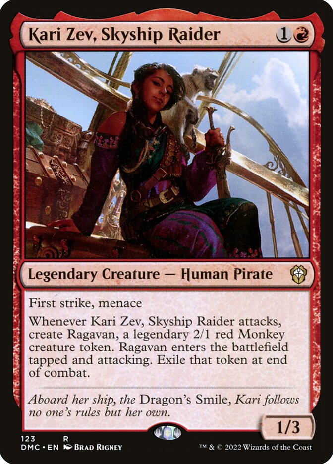 Kari Zev, Incursora das Aeronaus / Kari Zev, Skyship Raider - Magic: The Gathering - MoxLand