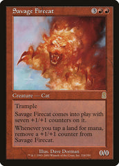 Gato Ígneo Selvagem / Savage Firecat - Magic: The Gathering - MoxLand
