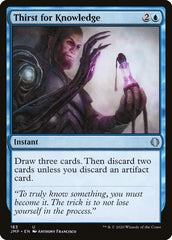 Sede por Conhecimento / Thirst for Knowledge - Magic: The Gathering - MoxLand