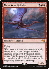 Dragão Avérneo Manaforme / Manaform Hellkite - Magic: The Gathering - MoxLand