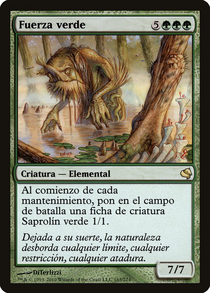 Força Verdejante / Verdant Force - Magic: The Gathering - MoxLand