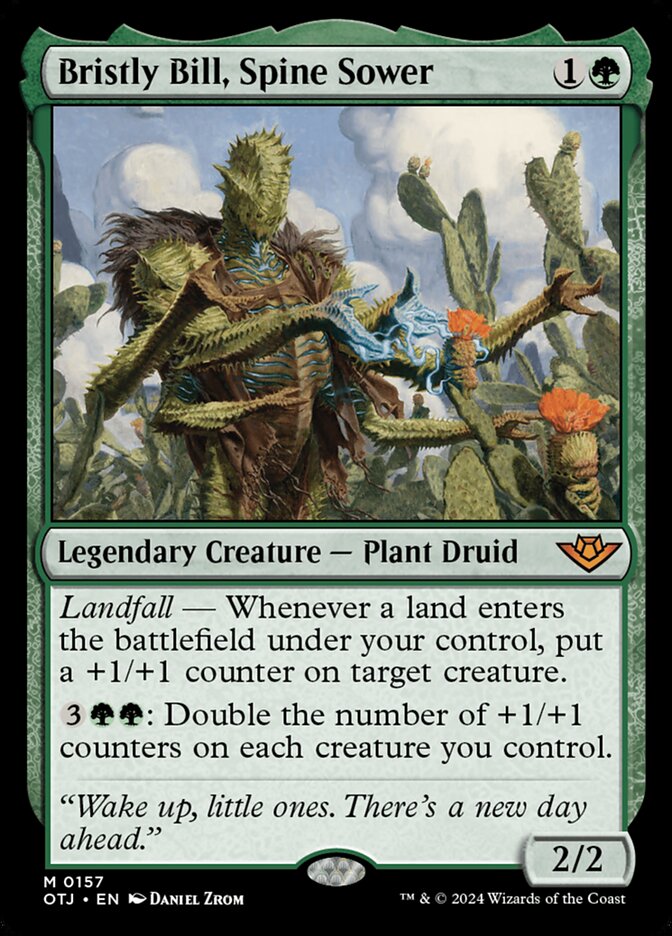 Bill Espeto, Semeador de Espinhos / Bristly Bill, Spine Sower - Magic: The Gathering - MoxLand