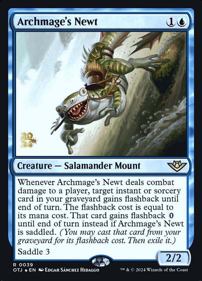 Girino do Arquimago / Archmage's Newt - Magic: The Gathering - MoxLand