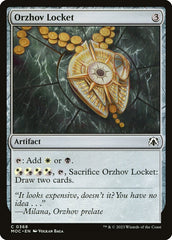Medalhão Orzhov / Orzhov Locket - Magic: The Gathering - MoxLand