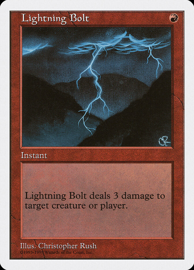 Raio / Lightning Bolt - Magic: The Gathering - MoxLand