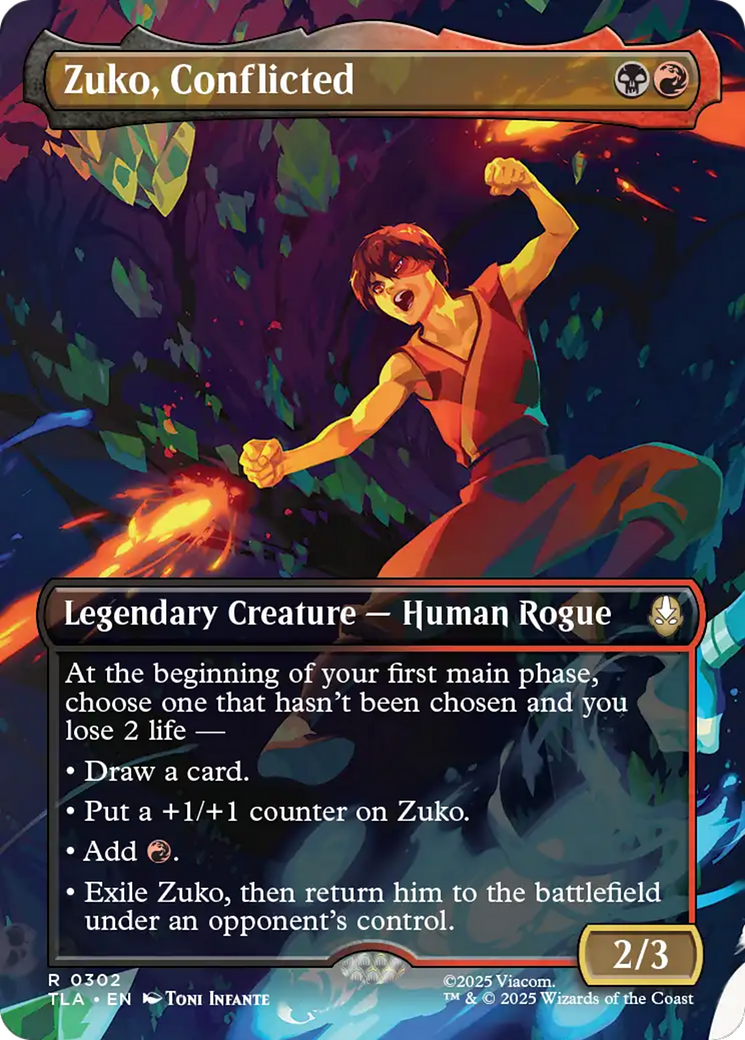 Zuko em Conflito / Zuko, Conflicted - Magic: The Gathering - MoxLand