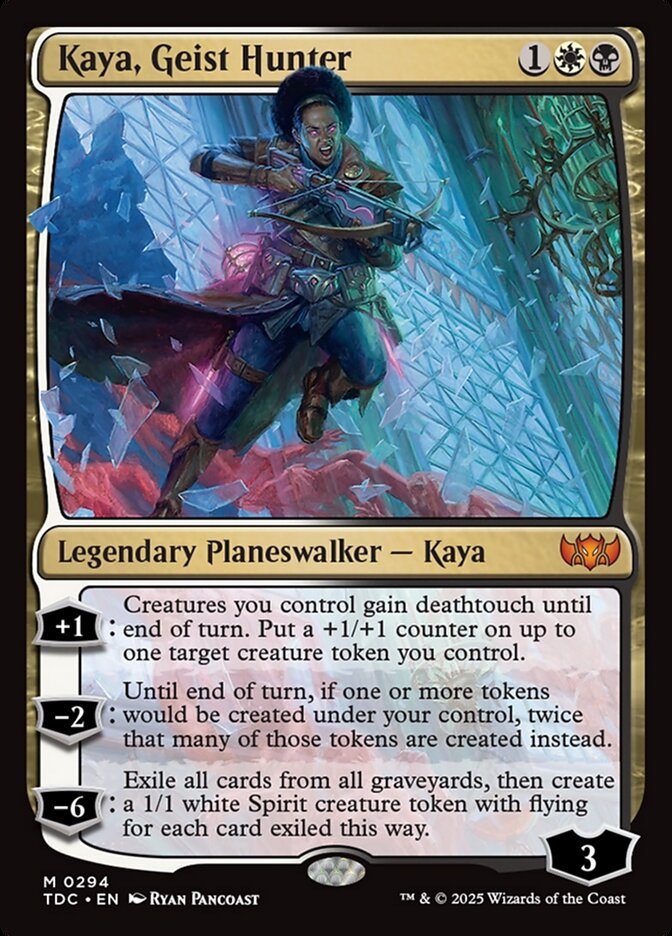 Kaya, Caçadora de Geists / Kaya, Geist Hunter - Magic: The Gathering - MoxLand