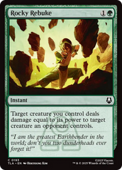 Reprimenda Rochosa / Rocky Rebuke - Magic: The Gathering - MoxLand