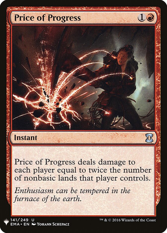 Preco do Progresso / Price of Progress - Magic: The Gathering - MoxLand