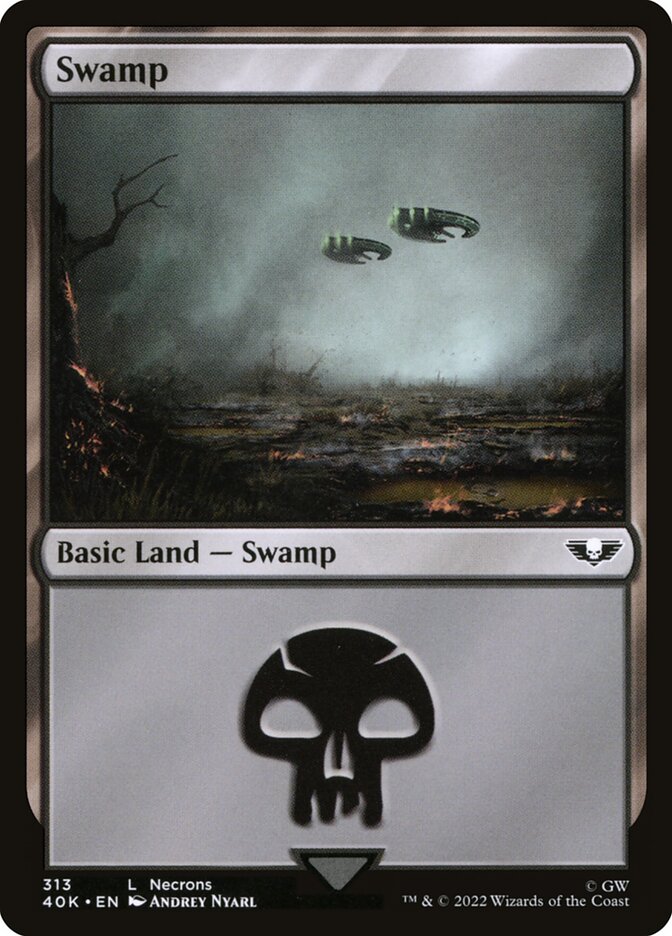 Pântano / Swamp - Magic: The Gathering - MoxLand