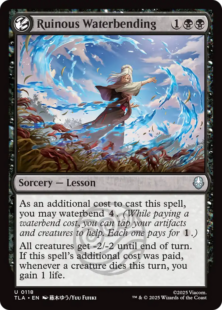 Dobra de Água Ruinosa / Ruinous Waterbending - Magic: The Gathering - MoxLand