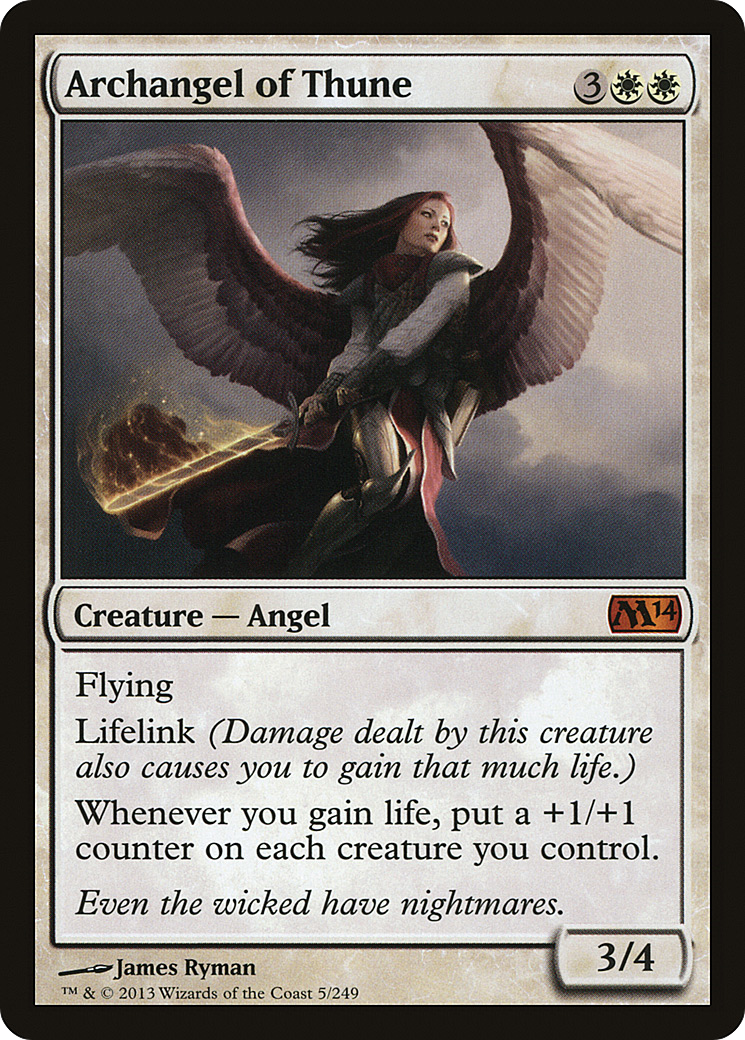 Arcanjo de Thune / Archangel of Thune - Magic: The Gathering - MoxLand