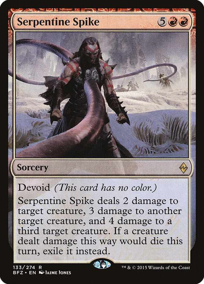Espinho Serpenteante / Serpentine Spike - Magic: The Gathering - MoxLand