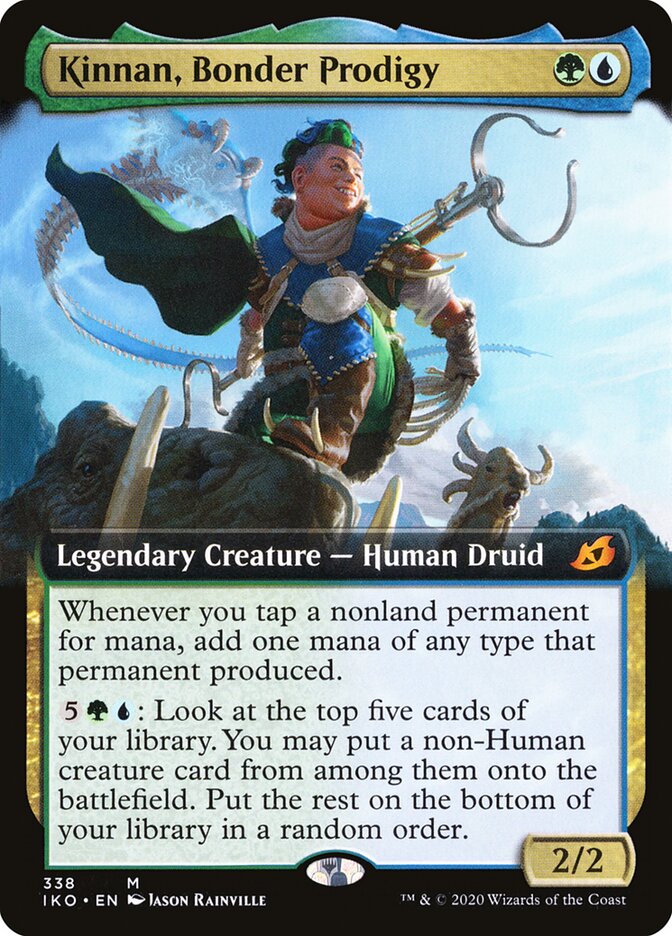 Kinnan, Vinculador Prodígio / Kinnan, Bonder Prodigy - Magic: The Gathering - MoxLand
