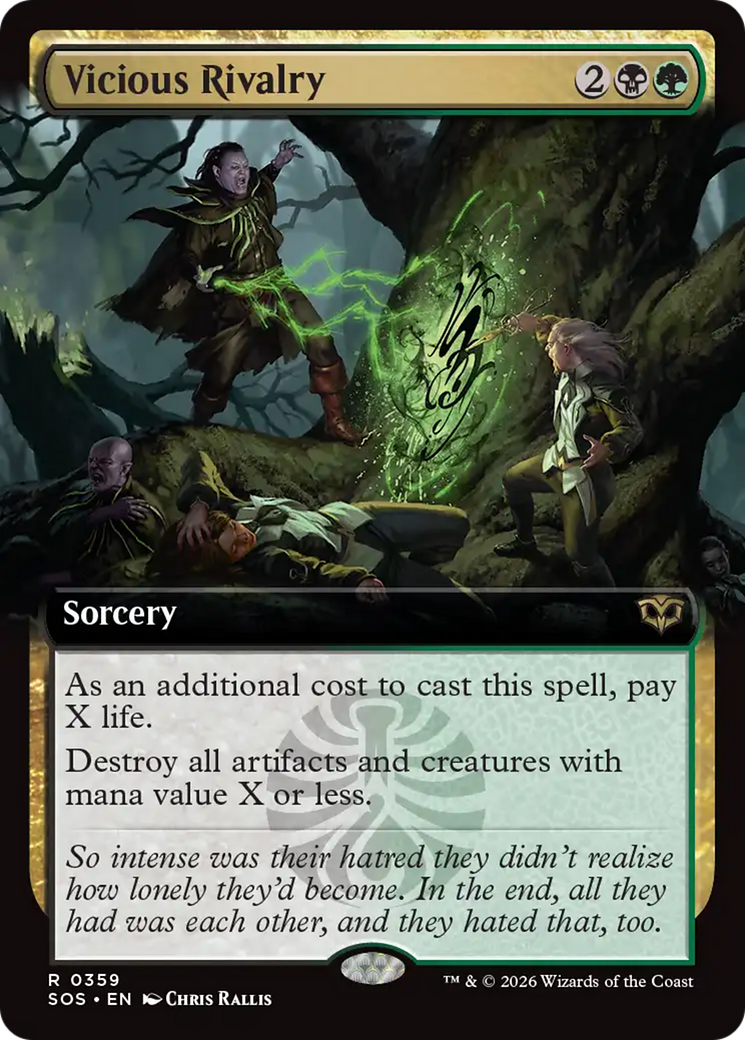 Vicious Rivalry - Magic: The Gathering - MoxLand