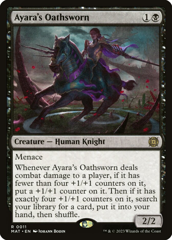 Jurada de Ayara / Ayara's Oathsworn - Magic: The Gathering - MoxLand