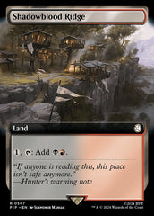 Serra de Sanguesombra / Shadowblood Ridge - Magic: The Gathering - MoxLand
