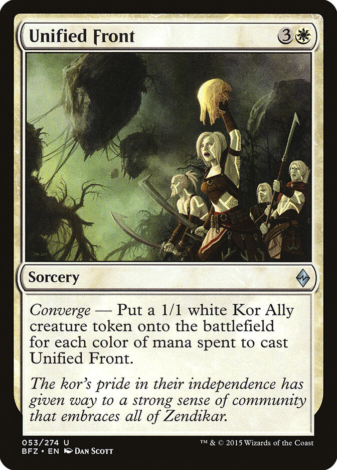 Front Unificado / Unified Front - Magic: The Gathering - MoxLand
