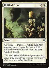 Front Unificado / Unified Front - Magic: The Gathering - MoxLand