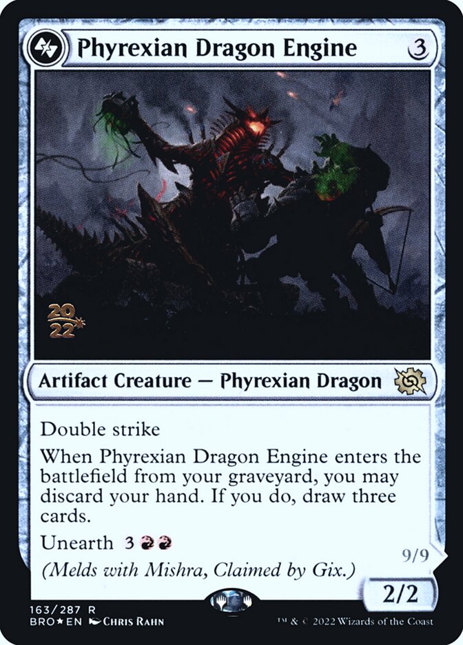Phyrexian Dragon Engine - Magic: The Gathering - MoxLand