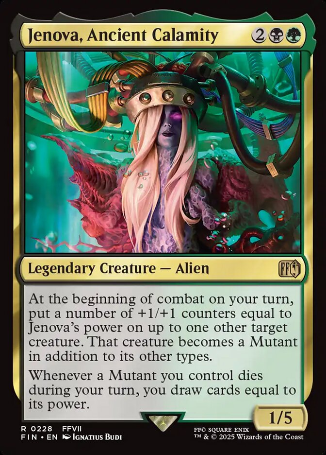 Jenova, Calamidade Ancestral / Jenova, Ancient Calamity - Magic: The Gathering - MoxLand