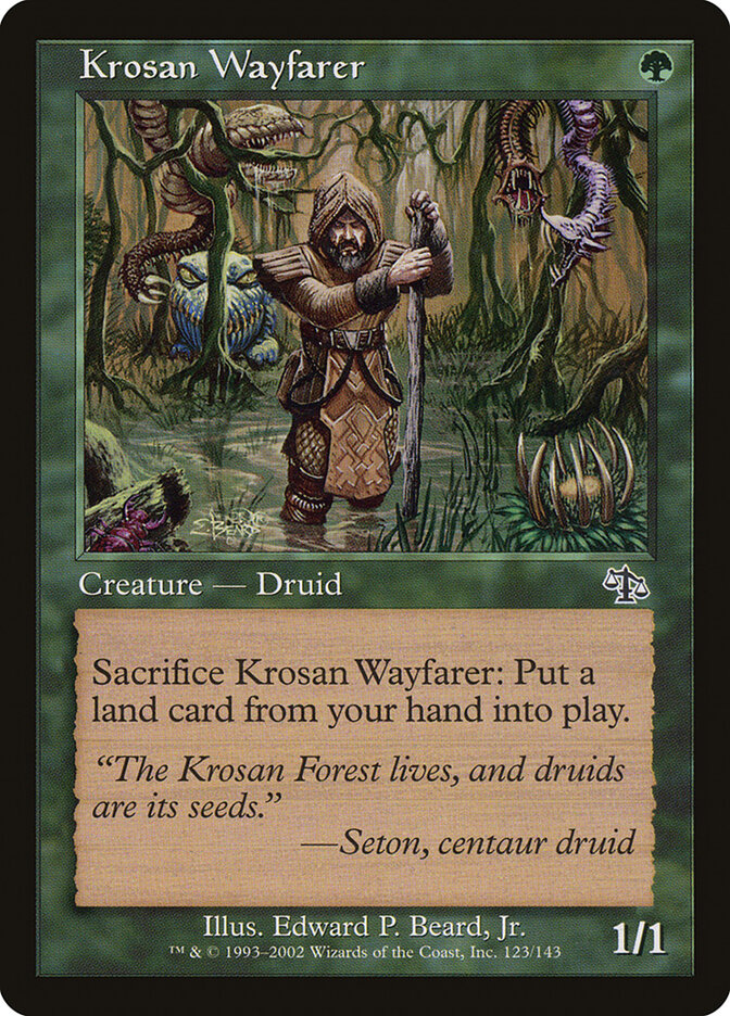 Viajante Krosano / Krosan Wayfarer - Magic: The Gathering - MoxLand