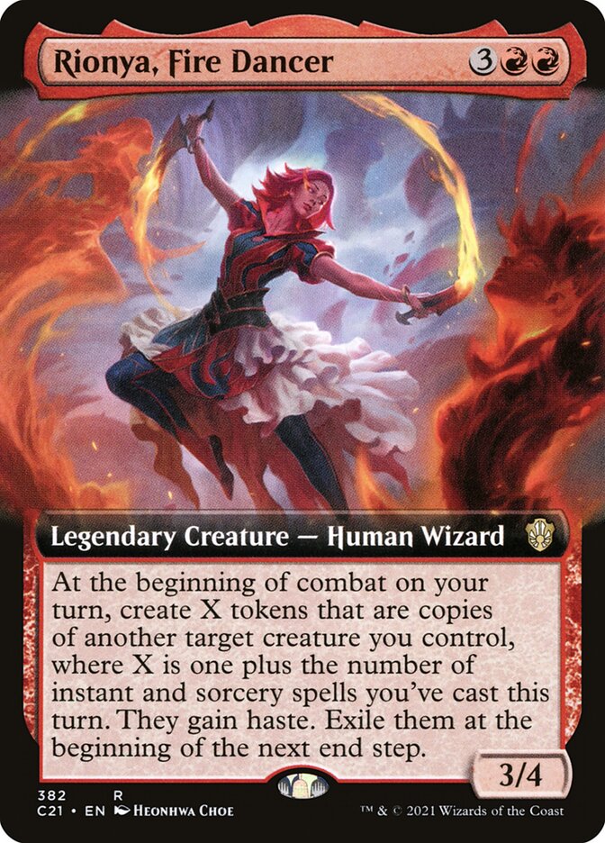 Rionya, Dançarina do Fogo / Rionya, Fire Dancer - Magic: The Gathering - MoxLand