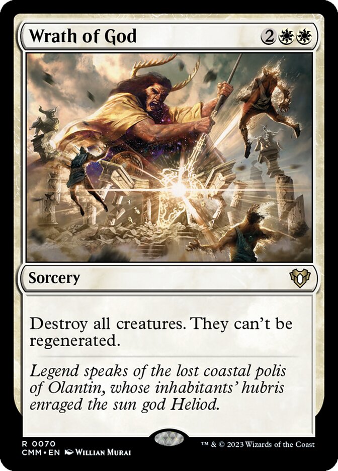 Cólera de Deus / Wrath of God - Magic: The Gathering - MoxLand