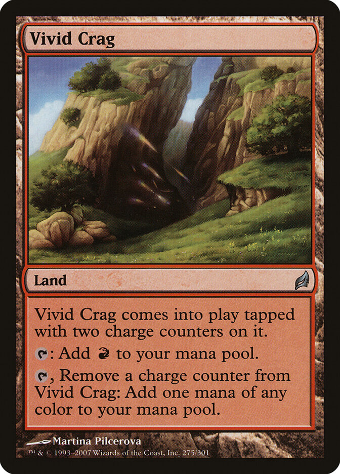 Penhasco Vívido / Vivid Crag - Magic: The Gathering - MoxLand