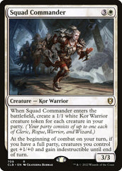 Comandante de Esquadrão / Squad Commander - Magic: The Gathering - MoxLand