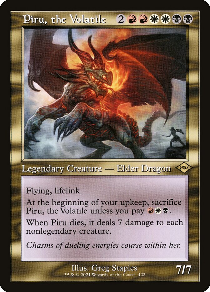 Pairoo, a Volátil / Piru, the Volatile - Magic: The Gathering - MoxLand