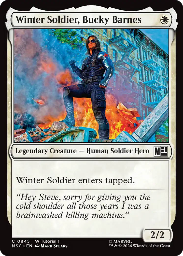 Winter Soldier, Bucky Barnes - Magic: The Gathering - MoxLand