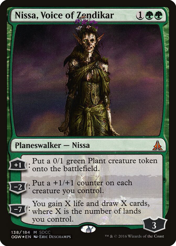 Nissa, Voz de Zendikar / Nissa, Voice of Zendikar - Magic: The Gathering - MoxLand