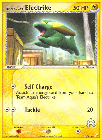 Team Aqua's Electrike - MoxLand - MoxLand