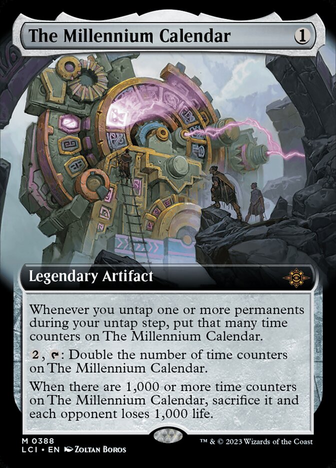 O Calendário do Milênio / The Millennium Calendar - Magic: The Gathering - MoxLand