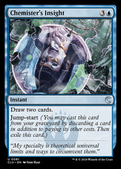Visão da Quimiomante / Chemister's Insight - Magic: The Gathering - MoxLand