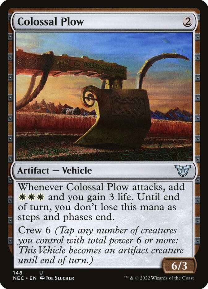Arado Colossal / Colossal Plow - Magic: The Gathering - MoxLand