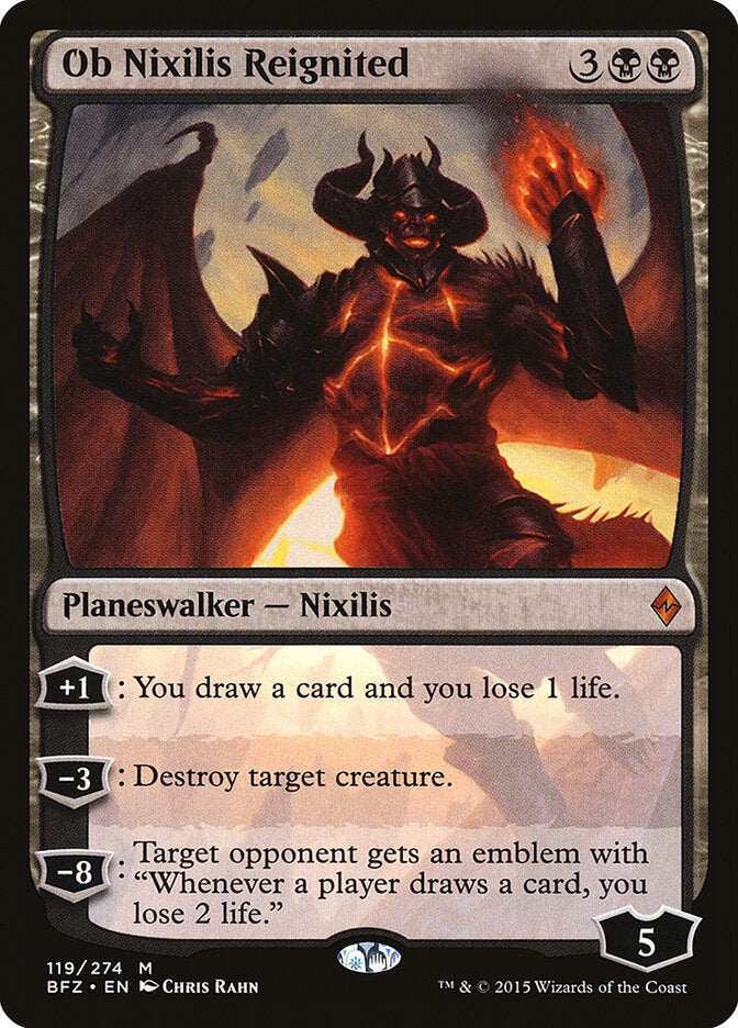 Ob Nixilis Reaceso / Ob Nixilis Reignited - Magic: The Gathering - MoxLand