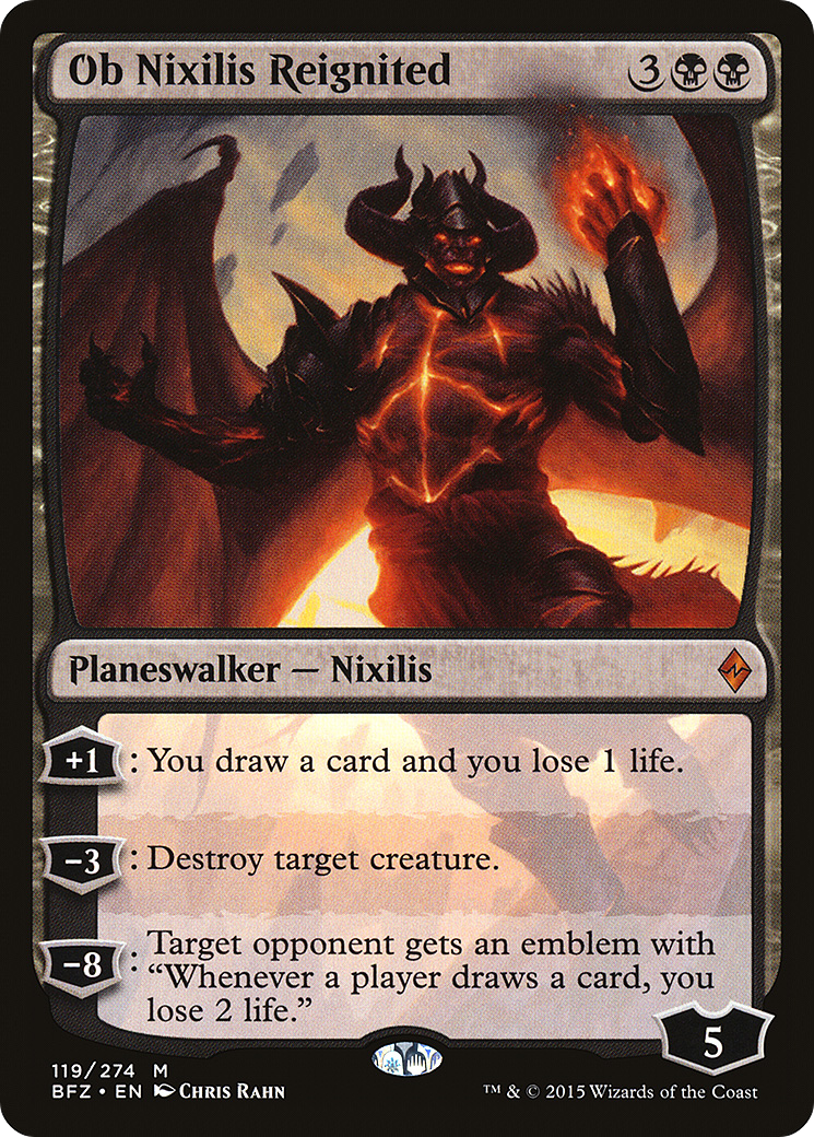 Ob Nixilis Reaceso / Ob Nixilis Reignited - Magic: The Gathering - MoxLand